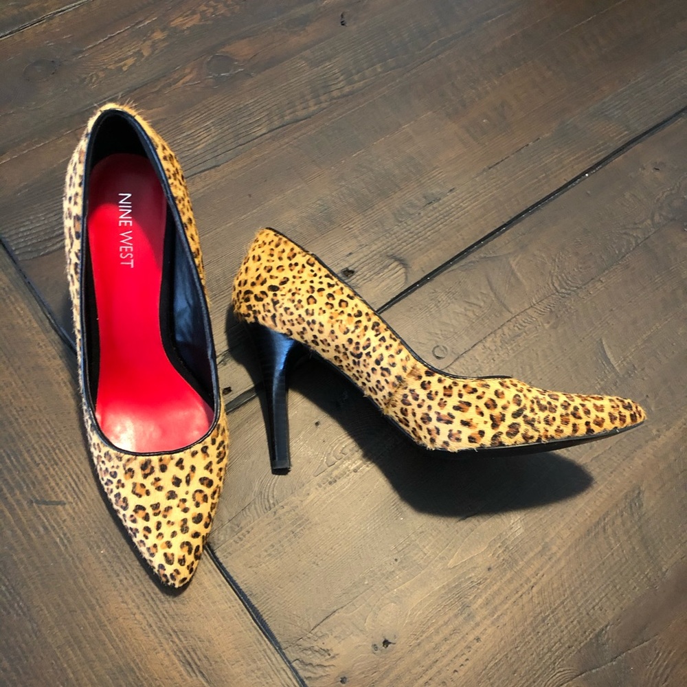Nine West Leopard Pumps